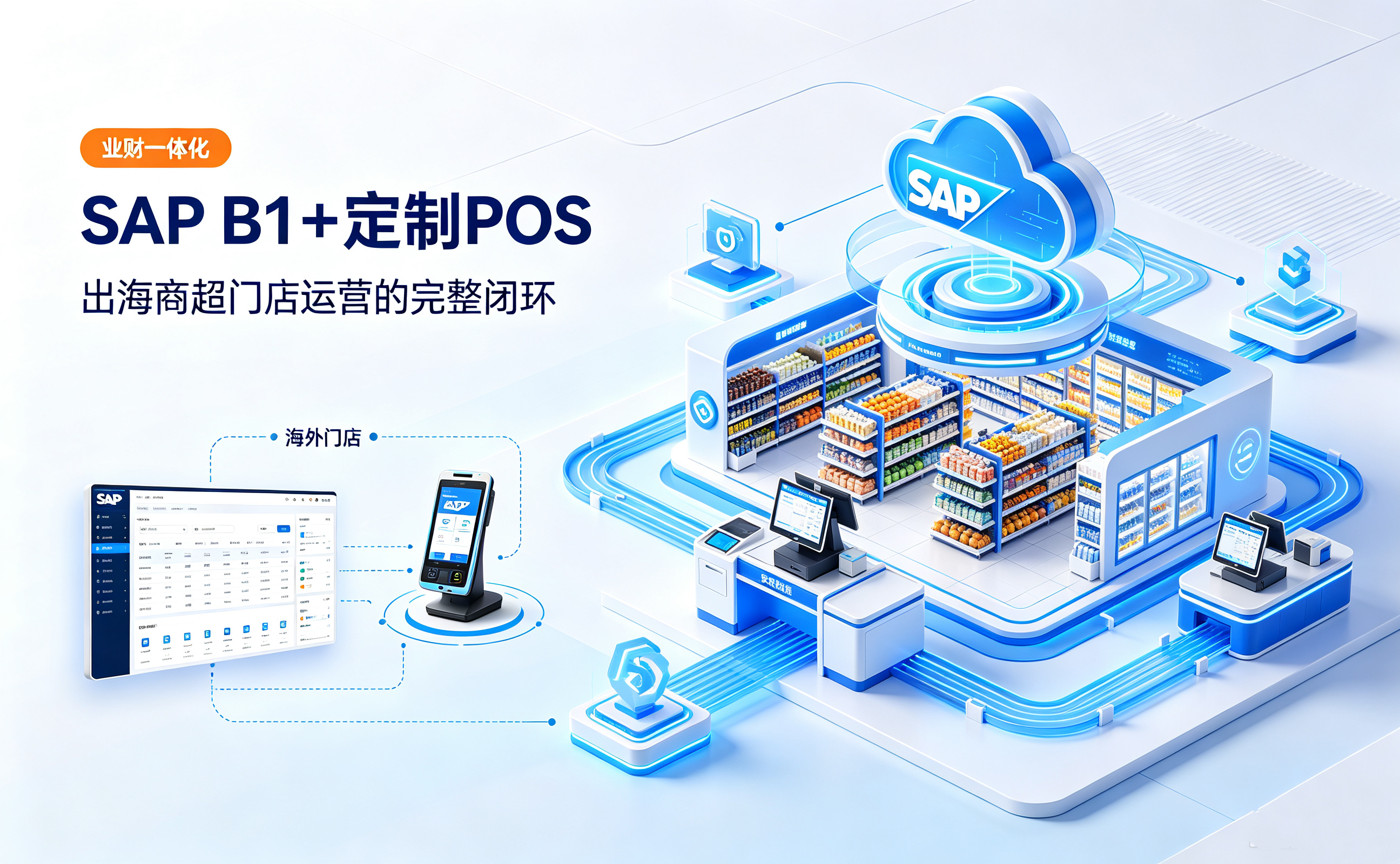 海外POS｜出海连锁商超数字化底座：汐帆信息定制海外 POS 系统，断网也可保障门店业务持续运转